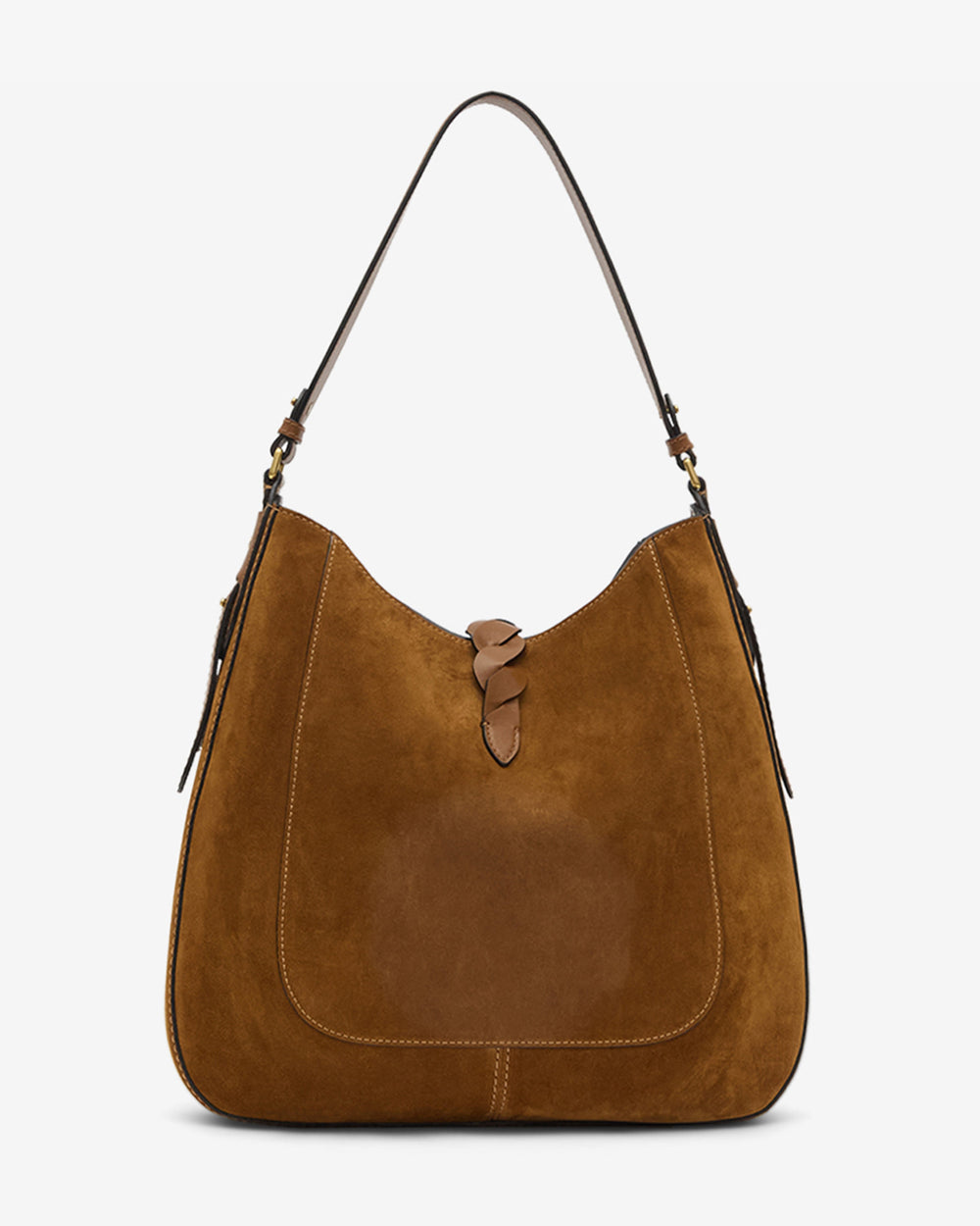 ISMT - Altay Hobo Bag in Suede Leather