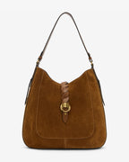 ISMT - Altay Hobo Bag in Suede Leather