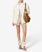 ISMT - Bolton Hobo Bag in Suede Leather