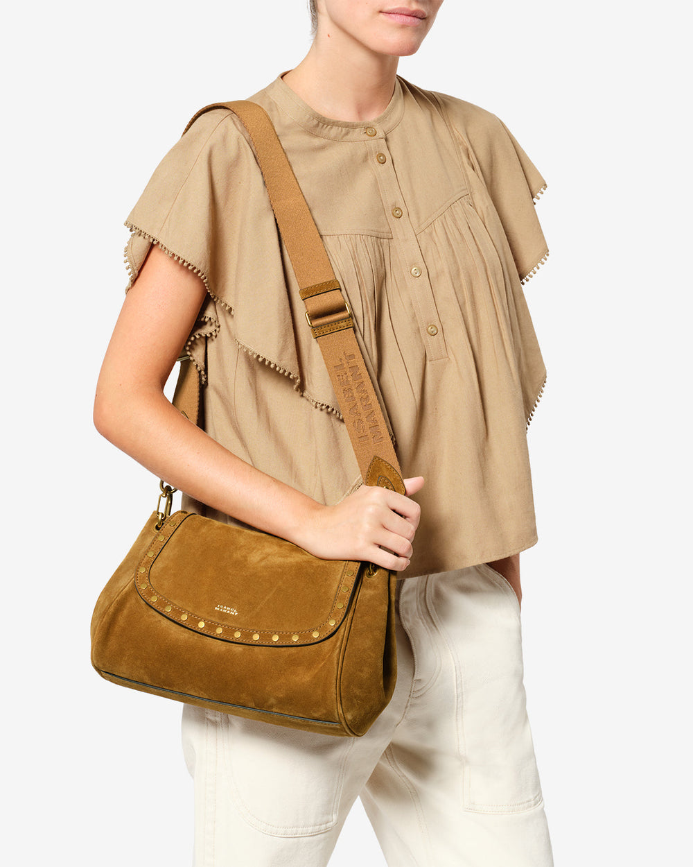 ISMT - Chany M suede bag