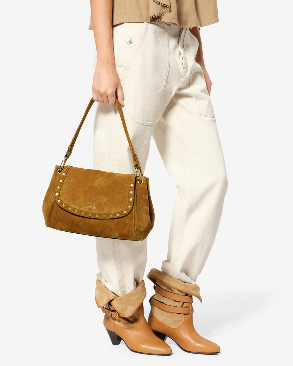 ISMT - Chany M suede bag