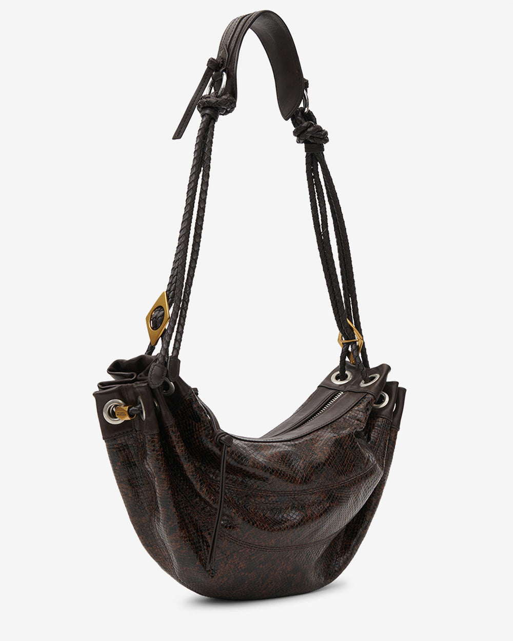 ISMT - Maia Medium Bag in Python-Effect Leather