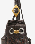 ISMT - Maia Medium Bag in Python-Effect Leather