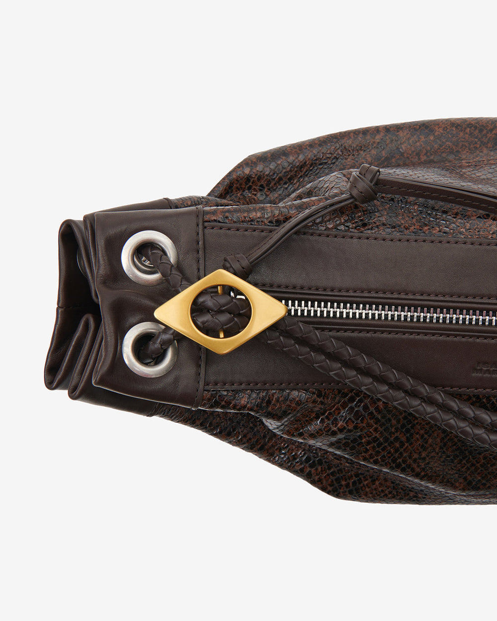 ISMT - Maia Medium Bag in Python-Effect Leather