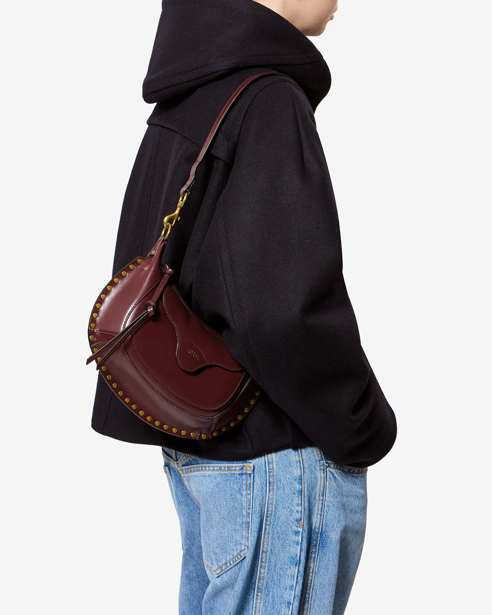ISMT - Moon Pocket bag in leather