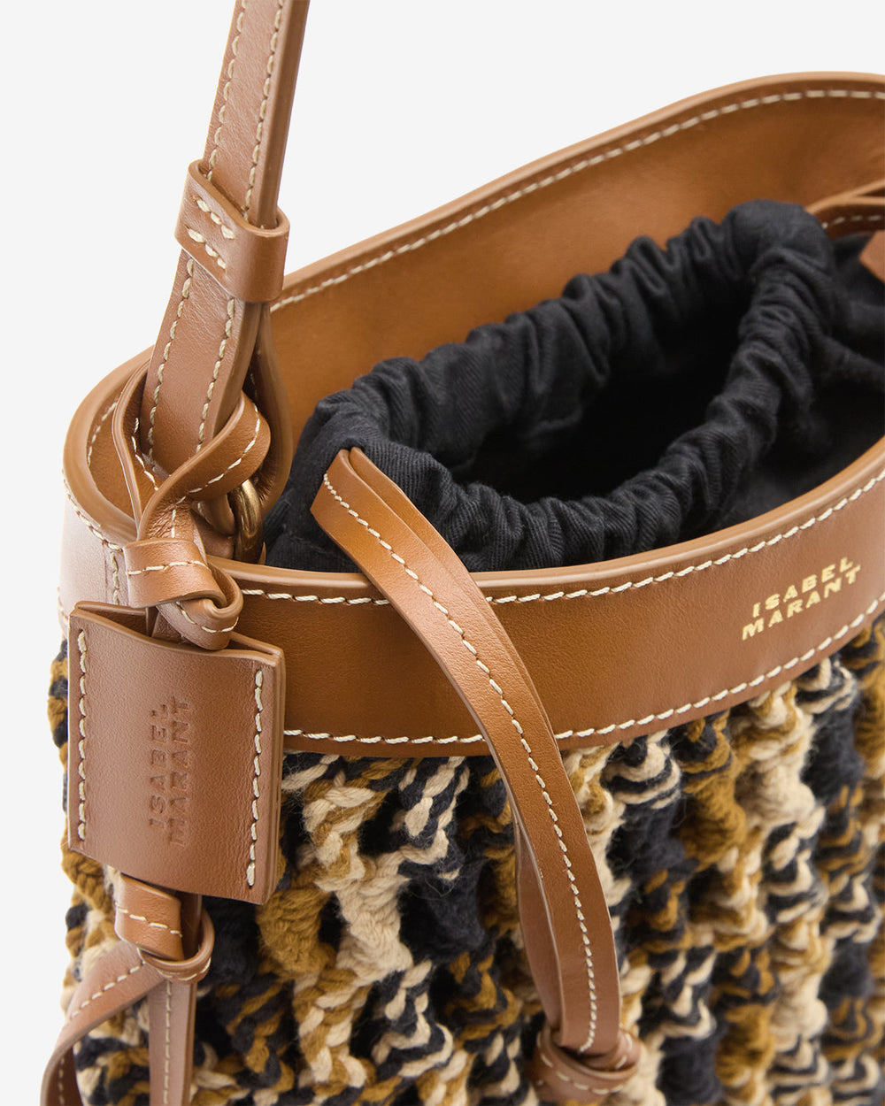 ISMT - Noli Bag in Macramé and Leather