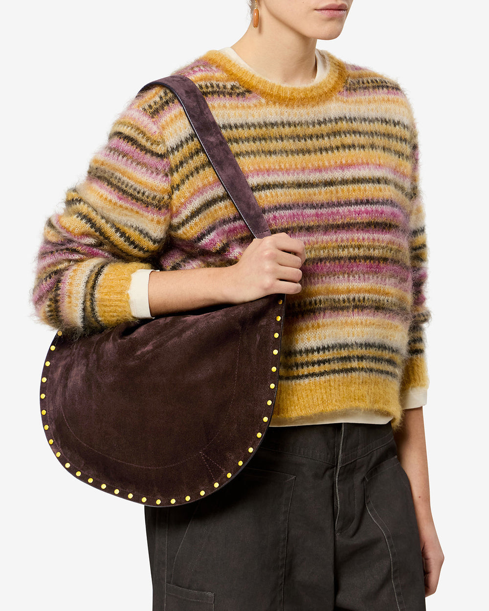 ISMT - Oskan Hobo Soft suede bag