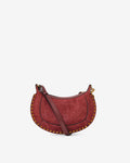 ISMT - Oskan Moon Bag in Crocodile-Effect Velvet Leather