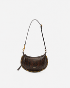ISMT - Oskan Moon Bag in Python-Effect Grained Leather
