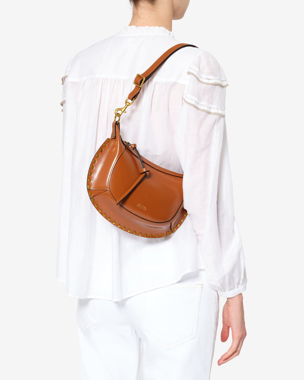 ISMT - Oskan Moon Bag in leather
