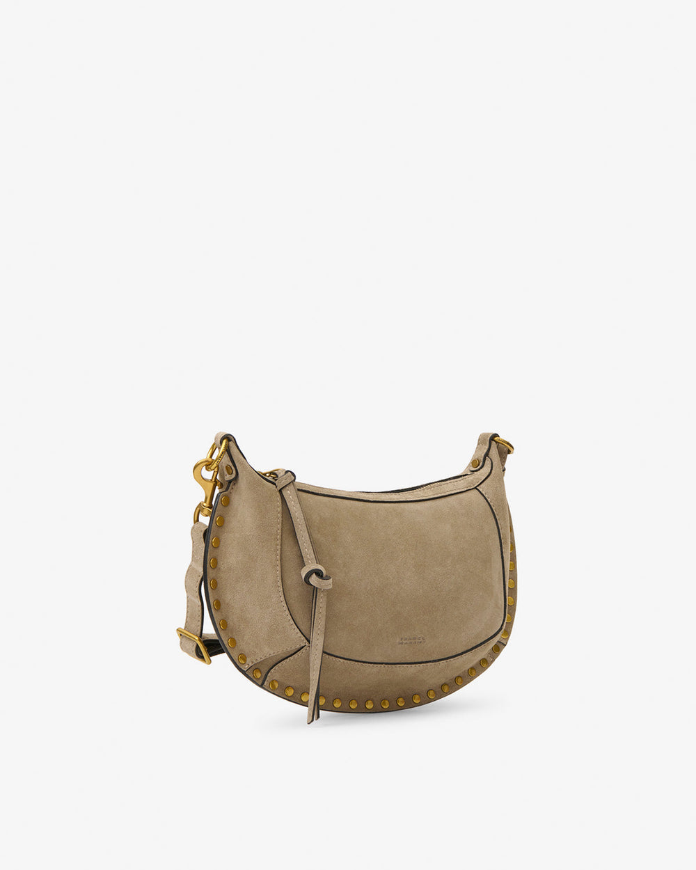 ISMT - Oskan Moon bag in suede leather