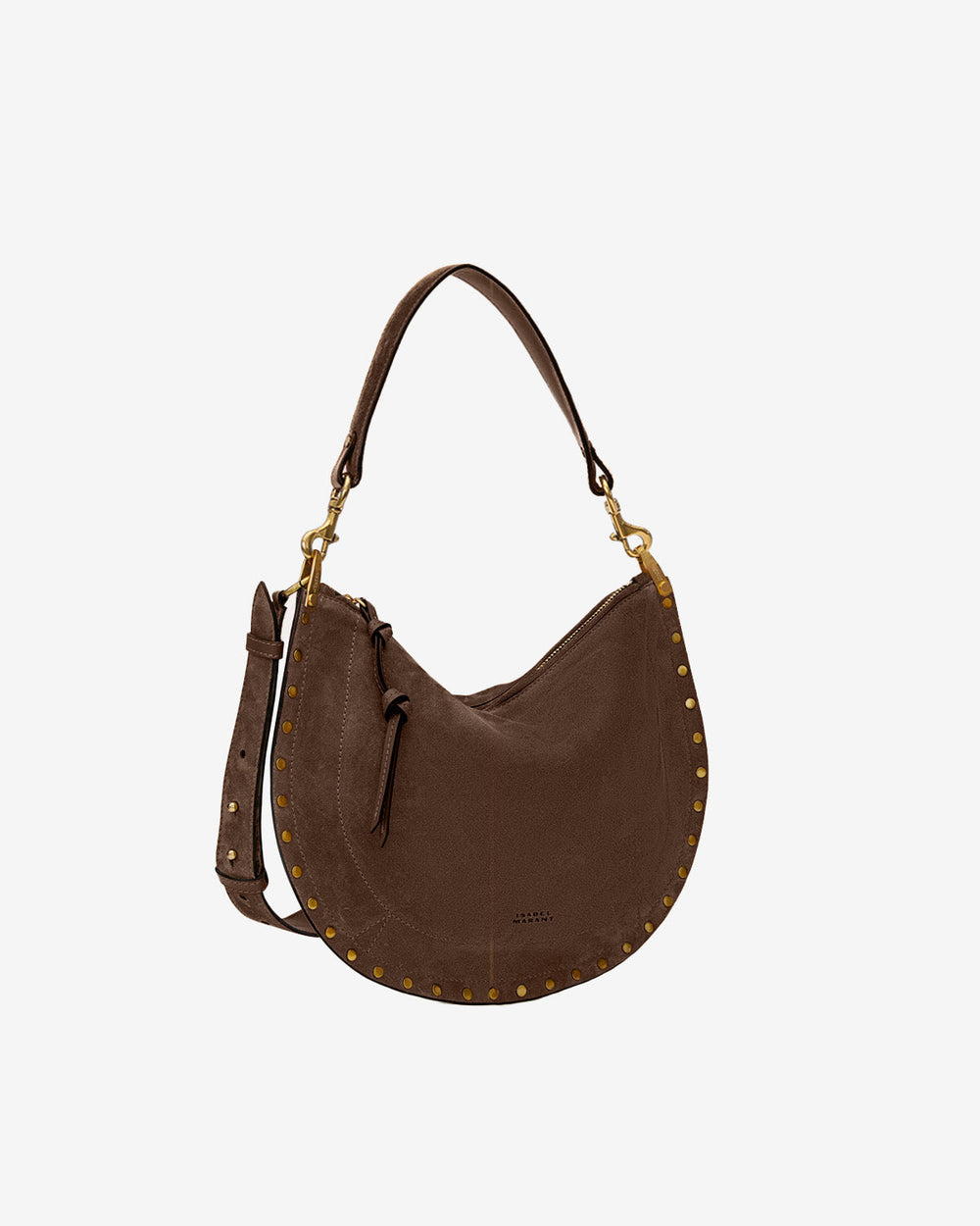 ISMT - Oskan Soft Zip Bag in Suede Leather