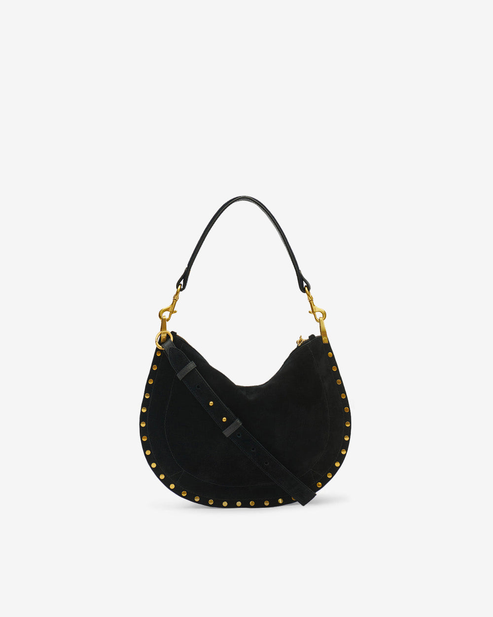 ISMT - Oskan Soft Zip Bag in Suede Leather