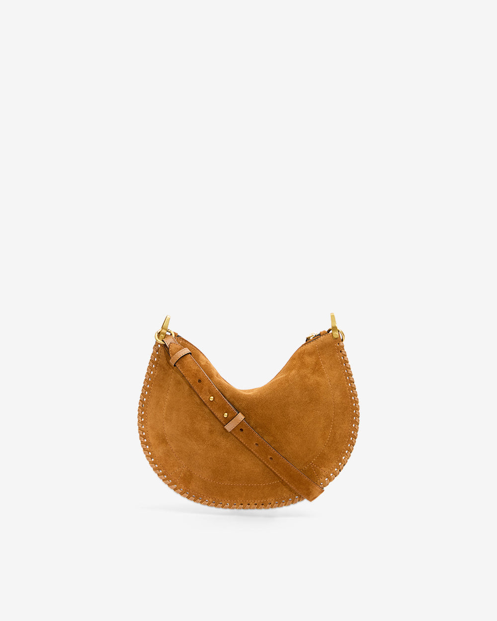 ISMT - Oskan Soft Zip Bag in Suede Leather