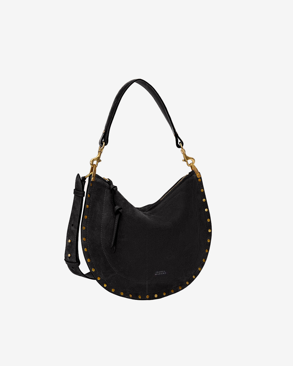 ISMT - Oskan Soft Zip Bag in Suede Leather