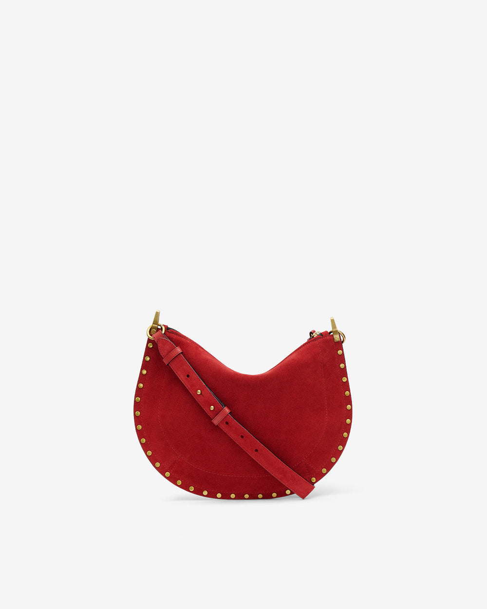 ISMT - Oskan Soft Zip Bag in Suede Leather