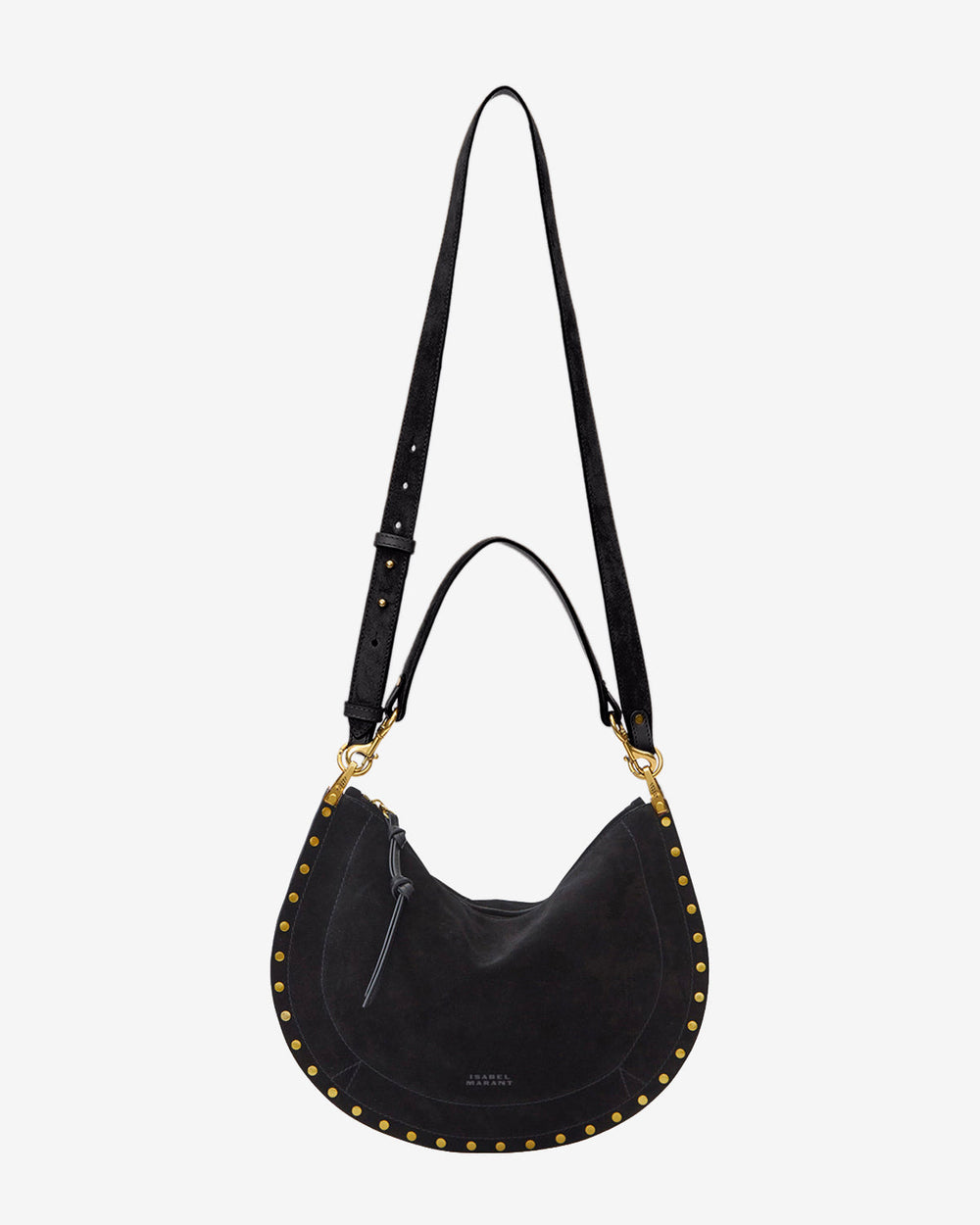ISMT - Oskan Soft Zip Bag in Suede Leather