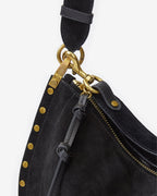 ISMT - Oskan Soft Zip Bag in Suede Leather
