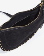 ISMT - Oskan Soft Zip Bag in Suede Leather