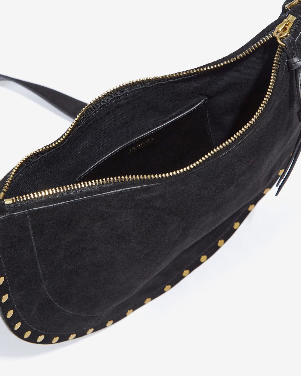 ISMT - Oskan Soft Zip Bag in Suede Leather
