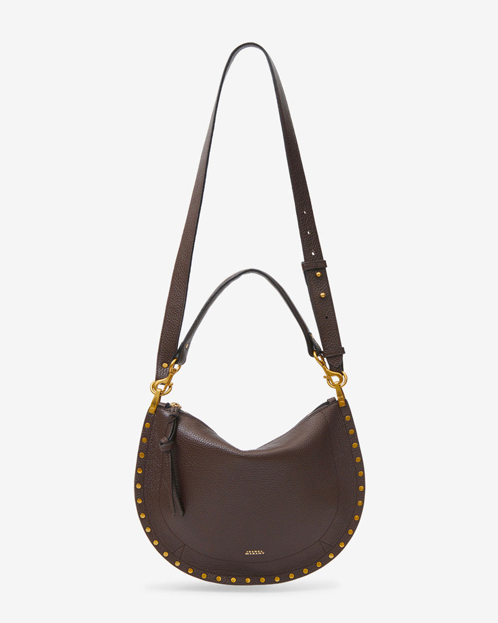 ISMT - Oskan Soft Zip bag in grained leather