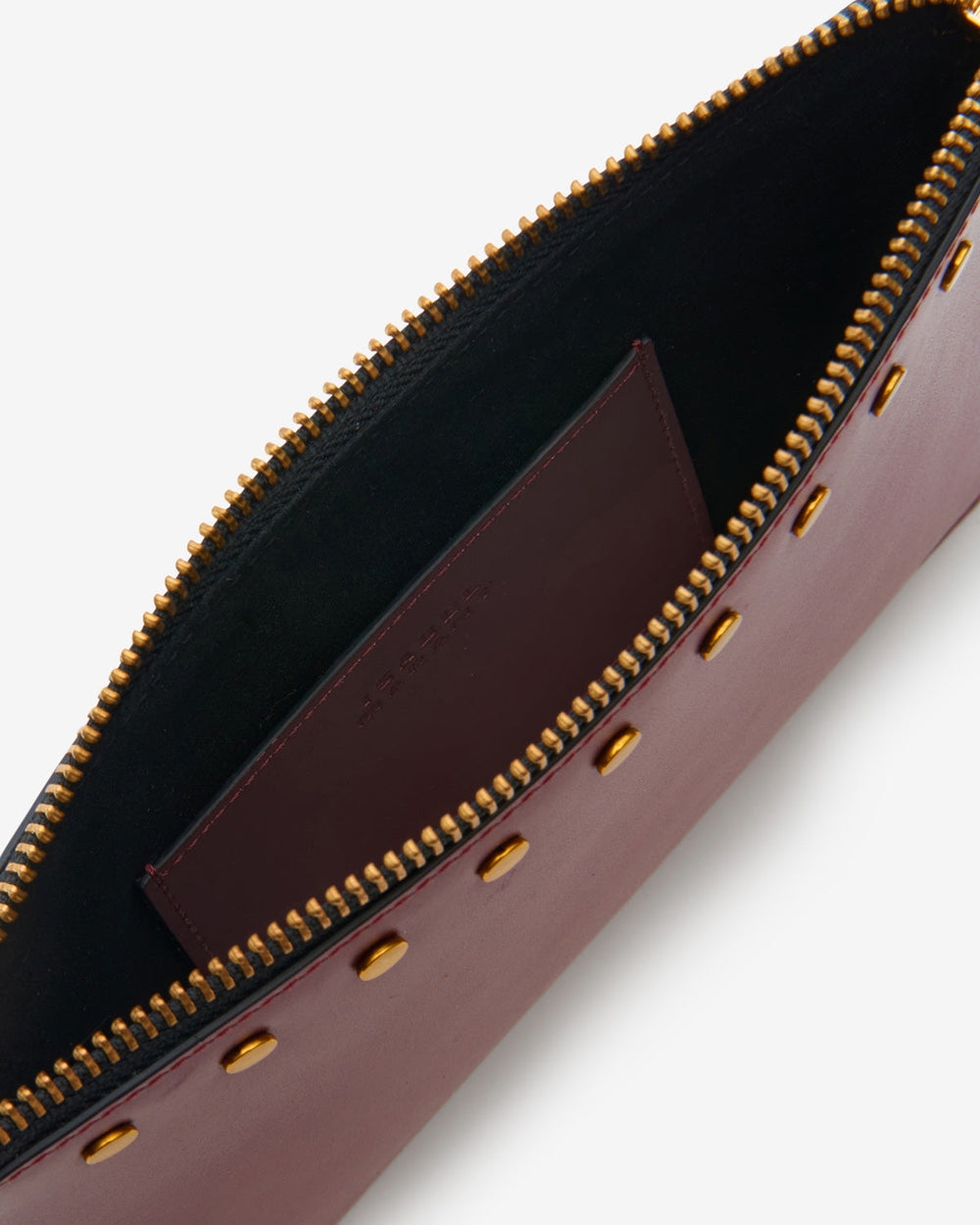 ISMT - Oskan leather flat pouch