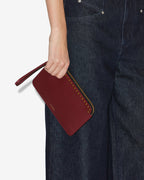 ISMT - Oskan leather flat pouch