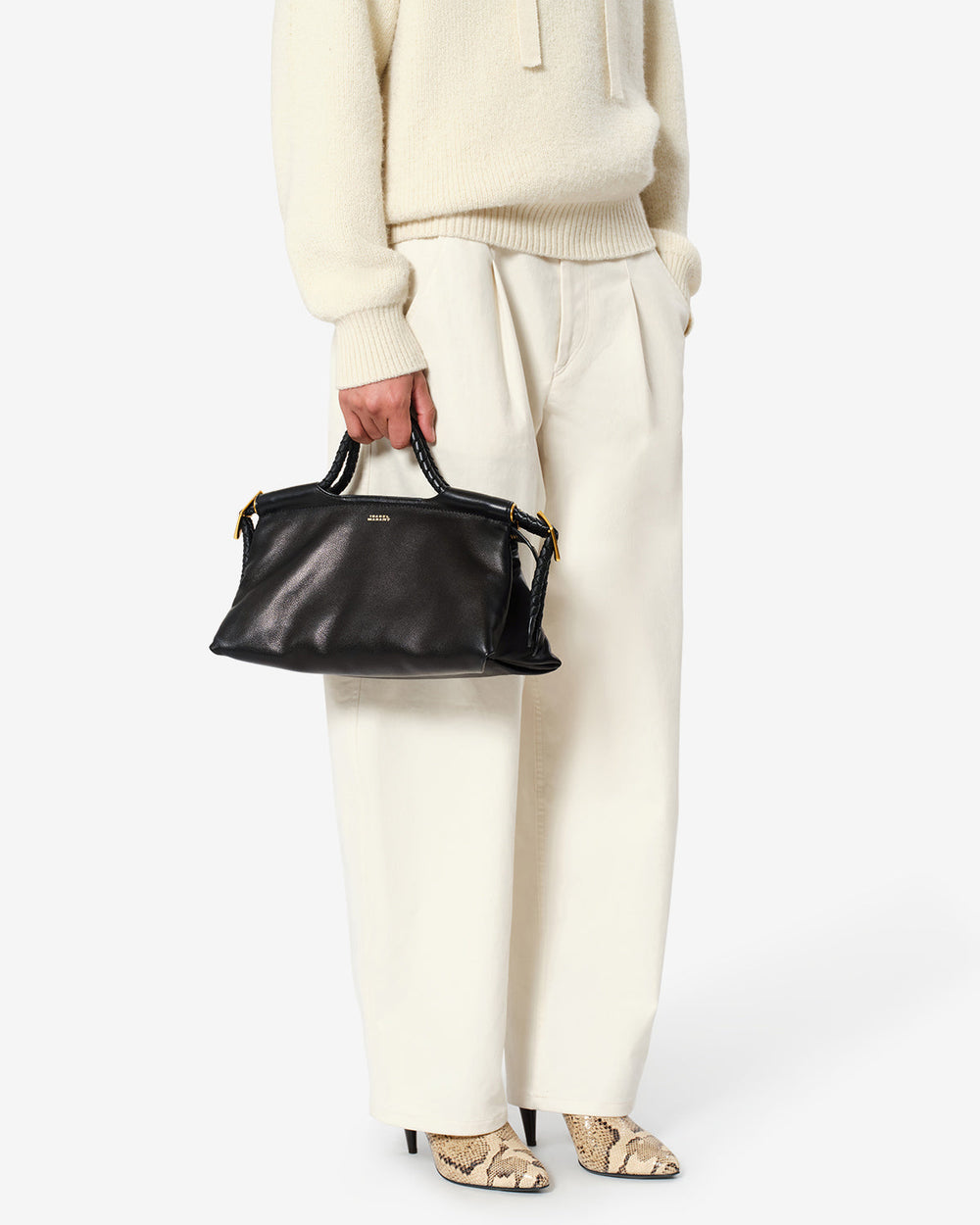 ISMT - Pipa M leather bag