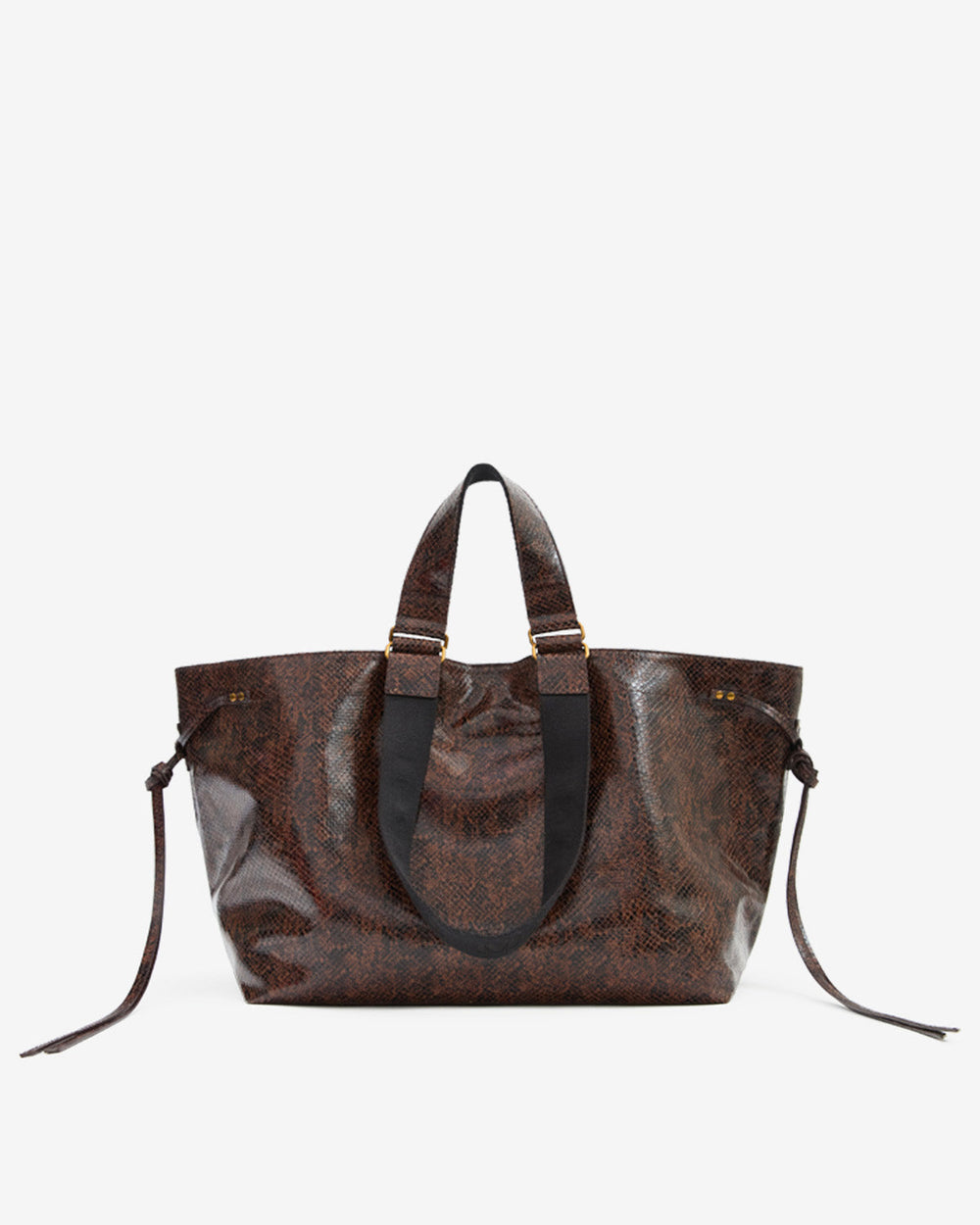ISMT - Wardy bag in python-effect leather