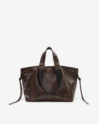 ISMT - Wardy bag in python-effect leather