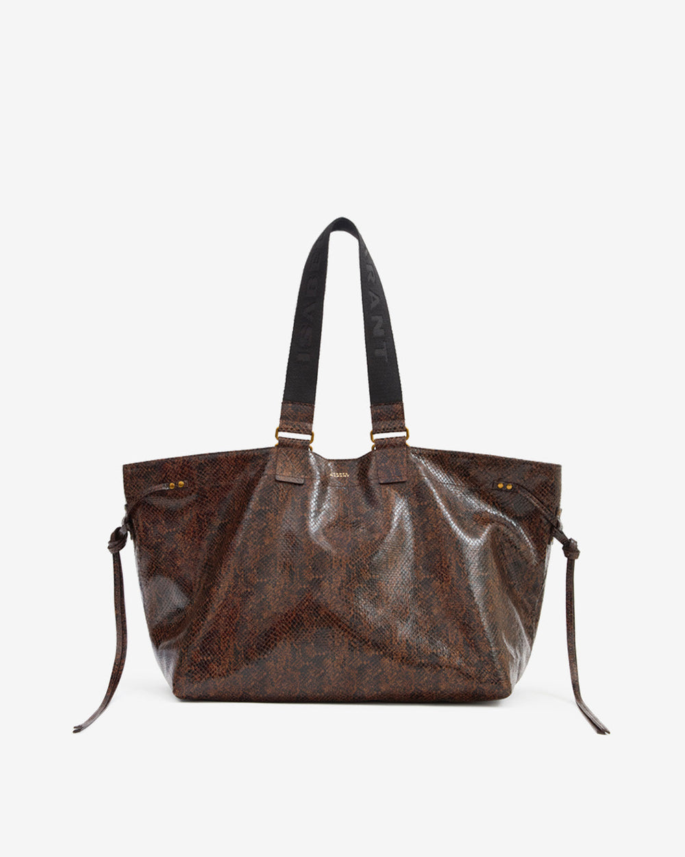 ISMT - Wardy bag in python-effect leather